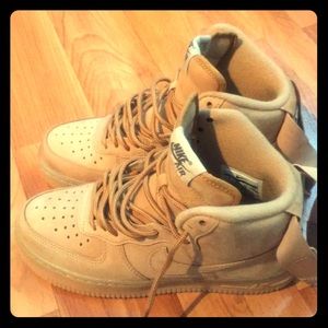 Air Force Ones Wheat (suede)